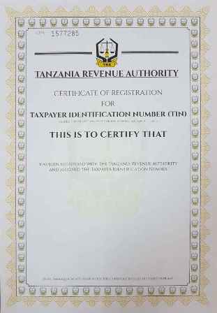 Taxpayer Identification Number (TIN)